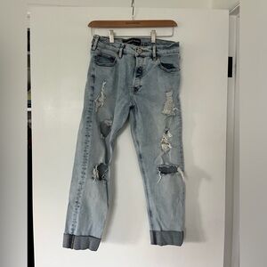Express ripped jeans, S